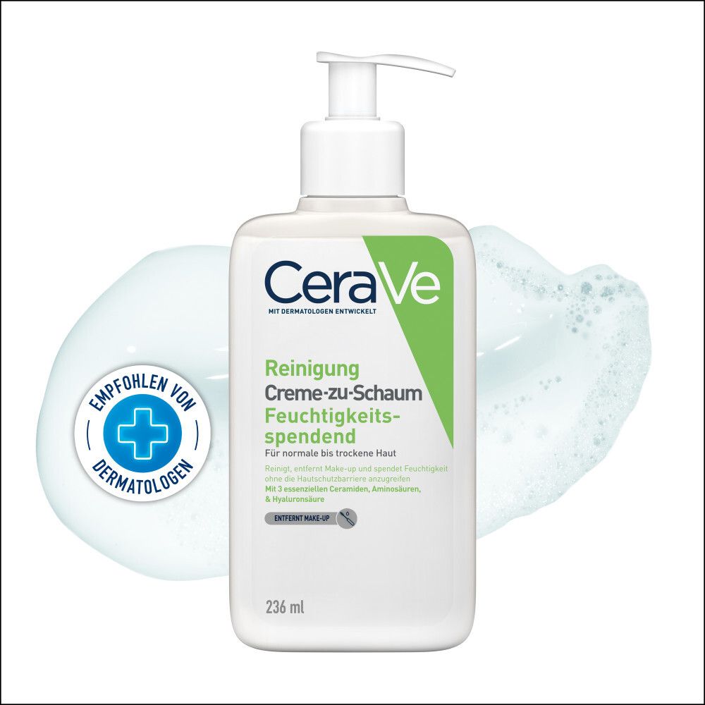 Cerave Creme-zu-Schaum Reinigung 236 ml Gel