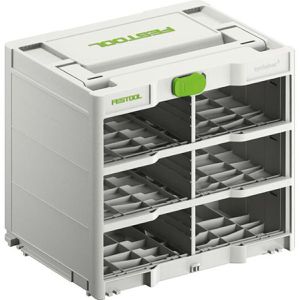 Festool Sortimentskasten Systainer³ Rack SYS3-RK/6, M 337, 39,6 x 33 x 29,6cm, Kunststoff, leer
