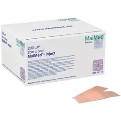 Injektionspflaster MaiMed Inject unsteril 1 cm x 4 cm lose in einer Spenderbox 400 Stück