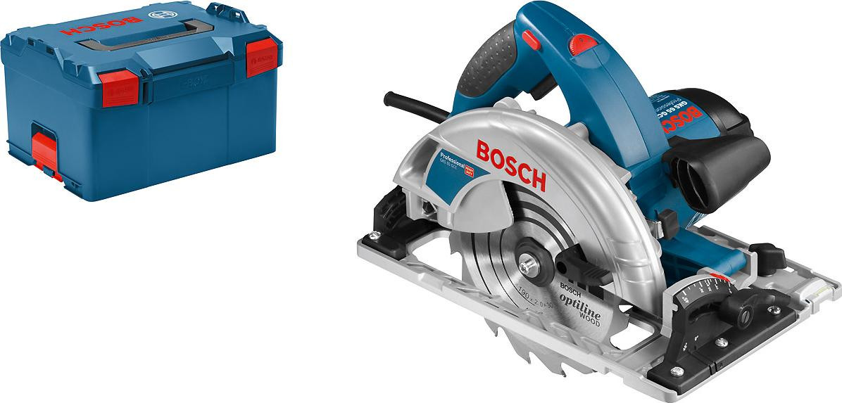Bosch Professional Handcirkelzaag GKS 65 GCE in L-BOXX