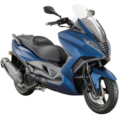 Motorroller ALPHA MOTORS "Sport Cruiser 22", blau (blau, schwarz), Motorroller, 95 km/h, mit Lenkerschloss, B:81cm H:132cm L:218cm
