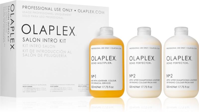 Olaplex Salon Intro Kit Salon Into Kit ensemble pour cheveux traités chimiquement 3x525 ml
