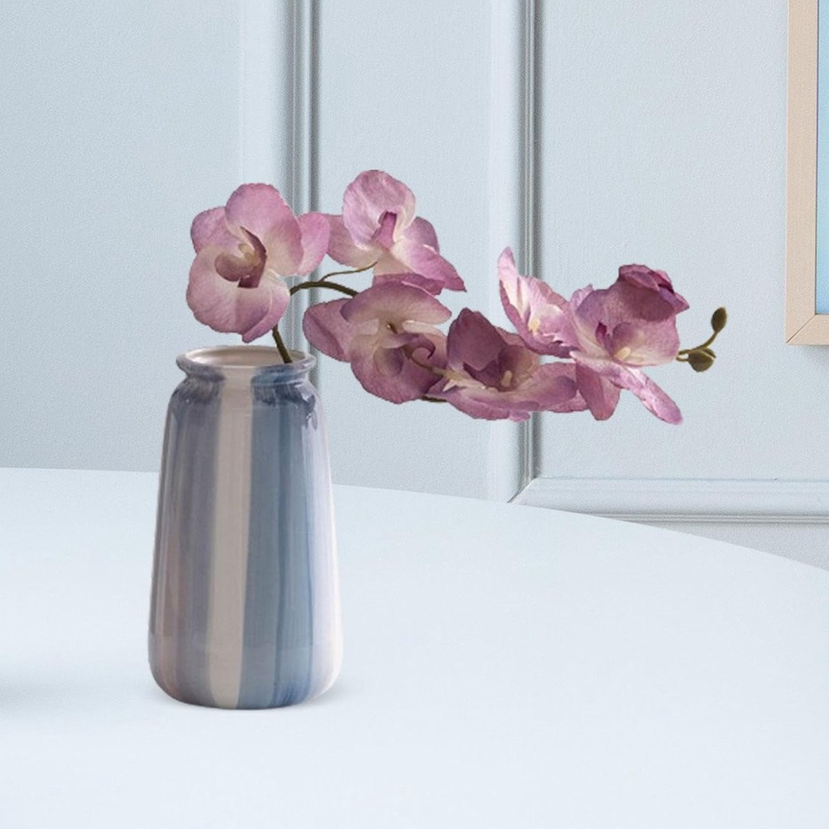 Handgemaakte keramische decoratieve vaas voor tafeldecoratie