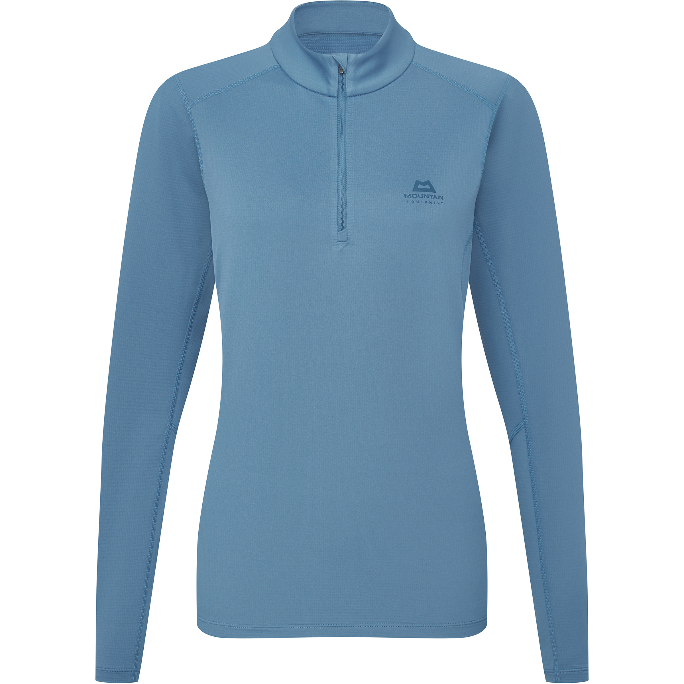 Mountain Equipment Cerrig Zip Damen Longsleeves blau Größe S Trekking Elastisch