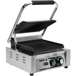 Yato Grill Kontaktowy Panini Ryflowany 44cm, Kontaktgrill
