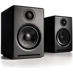 Audioengine A2+ Wireless (1 Paar, 60 W), HiFi + Heimkino Lautsprecher, Schwarz