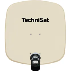 TechniSat Digidish 45 (Parabolantenne, 32.20 dB, DVB-S / -S2), SAT Spiegel + SAT Antennen, Beige