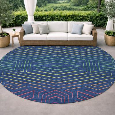 Addison Rugs Machine Washable Indoor/ Outdoor Modern Ulm Chantille Rug