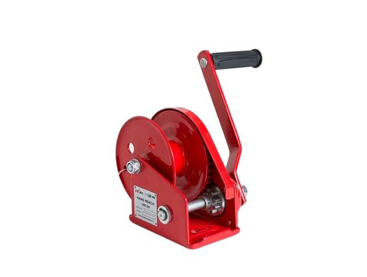 Handwinde, Handwinde, doppelt selbstsichernd, 1200 Pfund Winde + 10 m Haken(1800BLS)