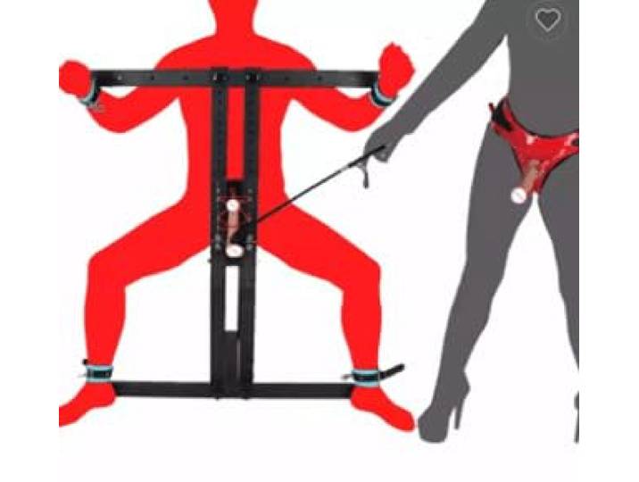 SM Bestrafungsstuhl Hodensackpedal Folterwerkzeug ZYDHHP Sexstuhl Mit Anal Butt Plug Sex Bett Training Sklave Penis Bondage Gerät Fetisch SM Stuhl BDSM Spielzeug Für Männer Extrem