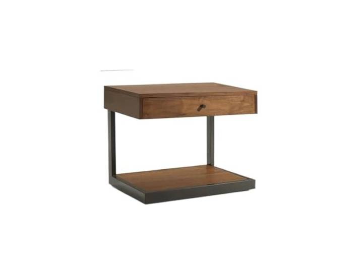 YCCHAH Bett mit Stauraum Schlafzimmer-Nachttisch, Minimalistisch, Kreativ, Kleiner Schrank, Schmaler Retro-Niedrigschrank, Massivholz-Sofa-Seitenschrank Desktop