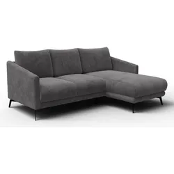 ECKSOFA VILT 3-Sitzer, dunkelgrau