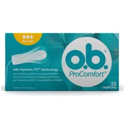 O.B Pro Comfort Normal Tampons 32 Units