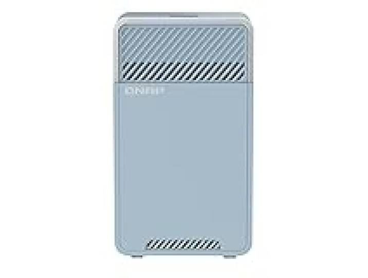 QNAP QMiro-201W Router inalámbrico Gigabit Ethernet Doble Banda (2,4 GHz / 5 GHz) Azul