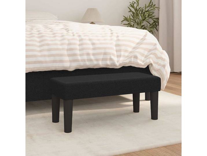 vidaXL Sitzbank Schwarz 70x30x30 cm Stoff