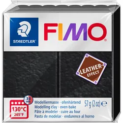 6x Fimo, Modelliermasse, Leather