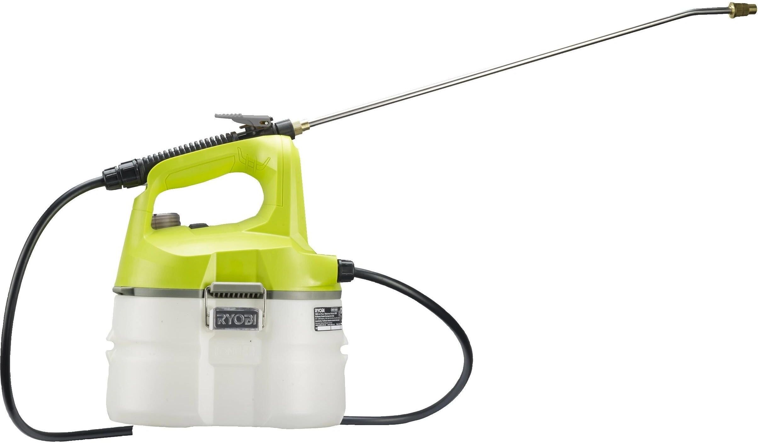 Akku-Drucksprühgerät RYOBI "RYOBI Solo OWS1880", grün (gelb), Drucksprühgeräte, Akku-Drucksprühgerät gelb Einheitsgröße