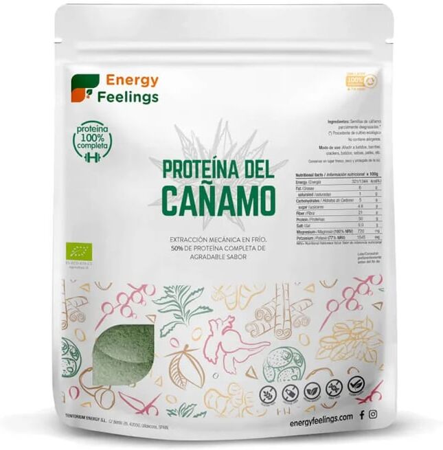 Energy Feelings Proteína De Cáñamo Eco 500g