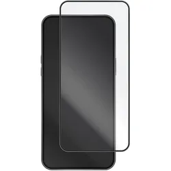 Gear Glasschutz. 3D PLATINUM iPhone 16 Pro (1 Stk., Apple iPhone 16 Pro, Apple iPhone 17, Apple iPhone 17 Pro), Smartphone Schutzfolie, Schwarz, Transparent