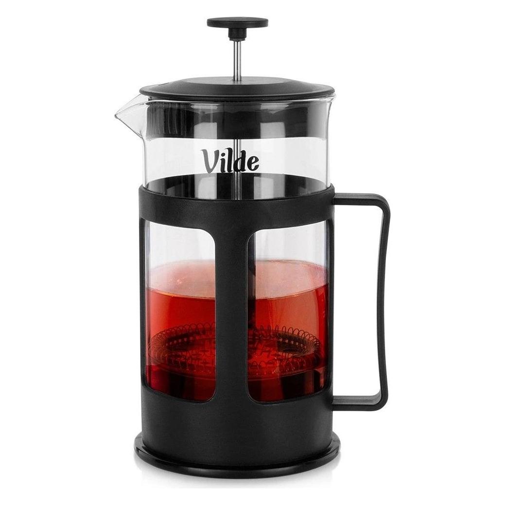 Vilde 1-Liter-French-Press mit Kolben aus Quarzglas (1 l) (54319570)