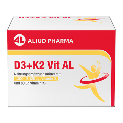 ALIUD Pharma GmbH D3+K2 Vit AL 1000 I.E./80 µg Kapseln 20,9 g 18231527