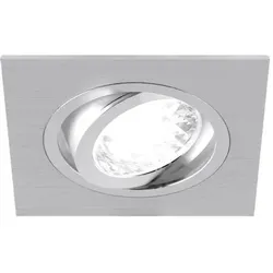 Einbaustrahler GU10 ALUM D SILVER IDEUS 03097