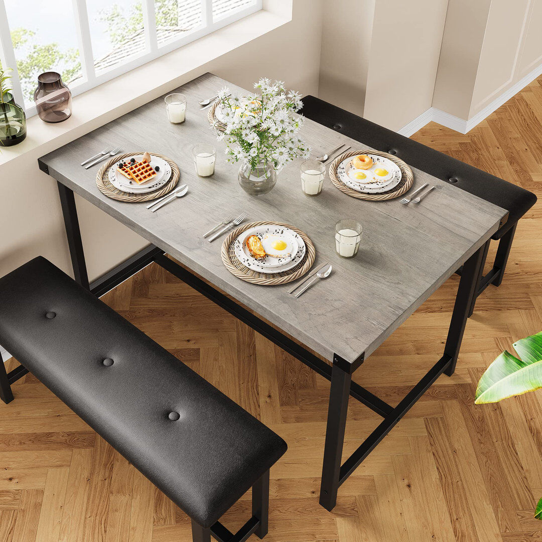 Blue Elephant Azavier 4 - Person Dining Set 4
