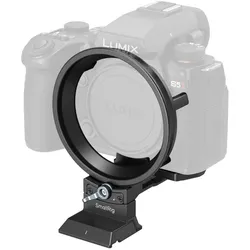 SmallRig Rotatable Horizontal-to-Vertical Mount Plate Kit for Panasonic LUMIX S5 II / S5 IIX / G9 II, Video Zubehör, Schwarz