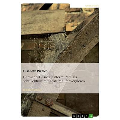 Hermann Hesses 'Unterm Rad' als Schullektüre mit Lektürehilfenvergleich, Taschenbuch von Elisabeth Pietsch, GRIN, 978-3-640-33075-1