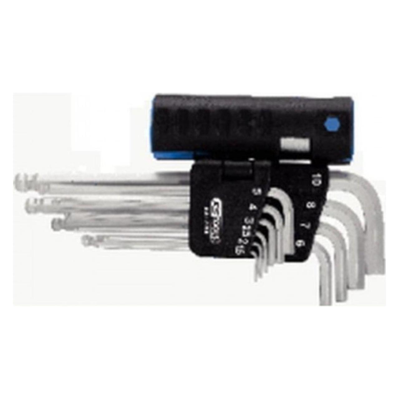 KS Tools 3-in-1-Winkelstiftschlüssel-Satz lang (920.2200)