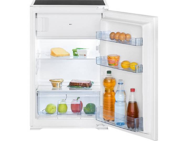 BOMANN Einbaukühlschrank KSE 7810, 93 cm hoch, 57 cm breit, 118L, mit Abtauautomatik & Schlepptürausführung
