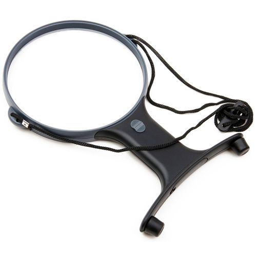 Carson HF-66 MagniFree Freihandlupe mit LED-Beleuchtung