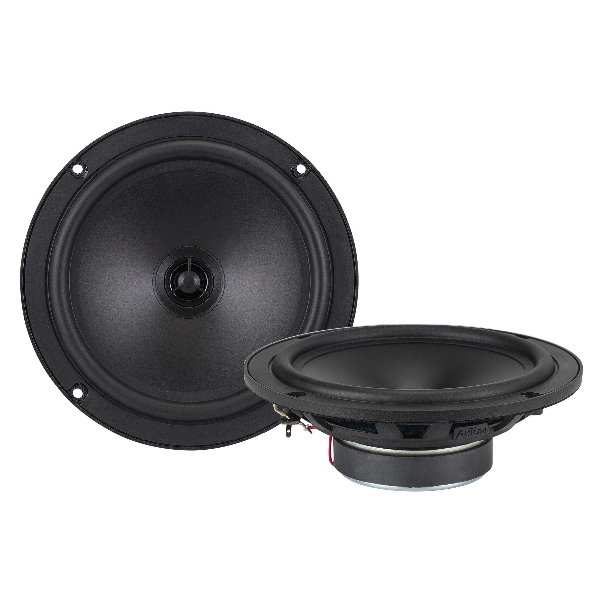 Axton ATX165S - Autospeakers - 16,5cm 2-weg coaxiale luidsprekers - 90Watt - Ondiepe autoboxen - 165mm (90 W, 16.50 cm) (ATX165S)