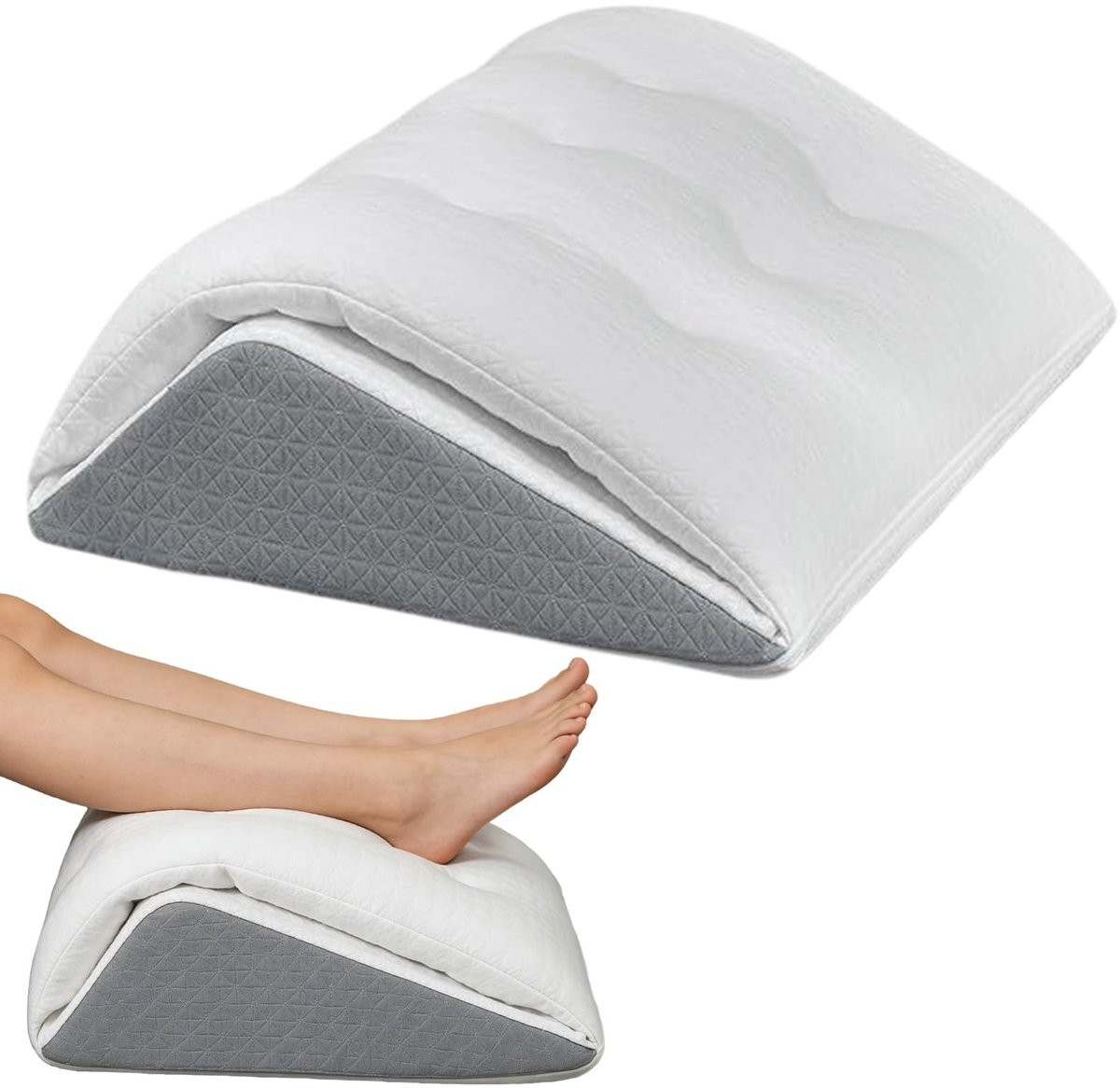 Dailygoods Beenlifter met verhoogd ontwerp - Ergonomisch Driehoekig Traagschuim Kussen voor Volwassenen