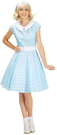 buttinette Rock'n'Roll-Kleid, pastellblau