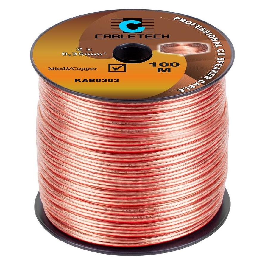 Cabletech 0,35 mm Lautsprecherkabel (0.12 m) (KAB0303)