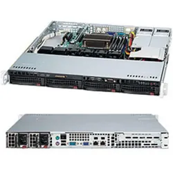 Supermicro 1U CHASSIS 4X3.5HS SAS3/SATA3, Server Barebone
