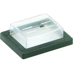 Bachmann 924.118 PVC-Kappen und Rahmen, Serie 2 2, für 2polig, klar/s 924118