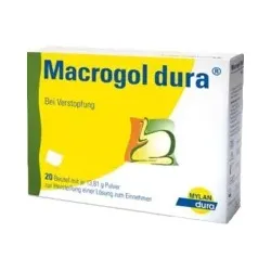 Macrogol dura Pulver 20 St Pulver