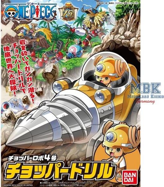 Bandai One Piece Mecha Collection Chopper Robot Drill nummer 4