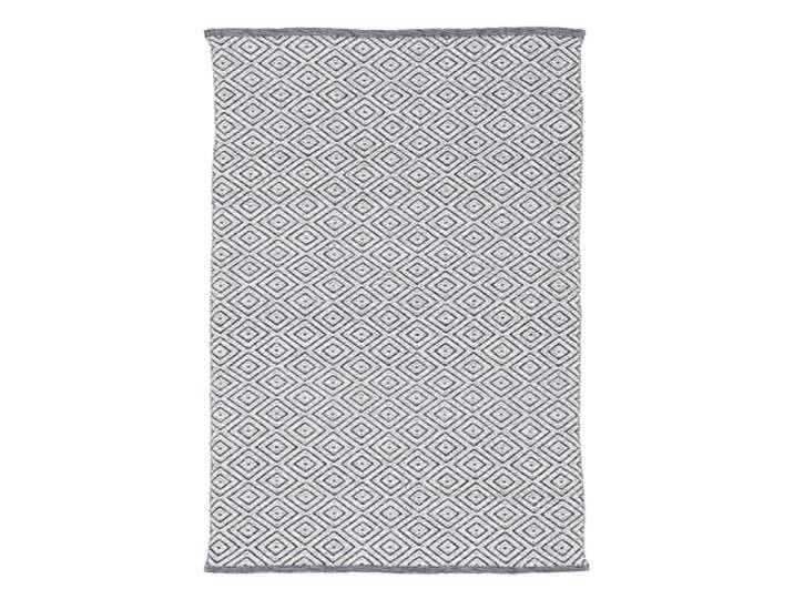 carpetfine Outdoor Teppich Frida wetterfest 60x110 cm Grau wetterfest, für innen und außen, für Balkon, Terrasse und Wohnraum
