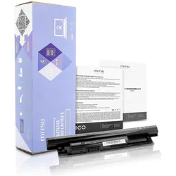 Mitsu BATTERY BC/DE-14 (DELL 4400 MAH 49 WH) - Batterie (6 Zellen, 4400 mAh), Notebook Akku, Schwarz