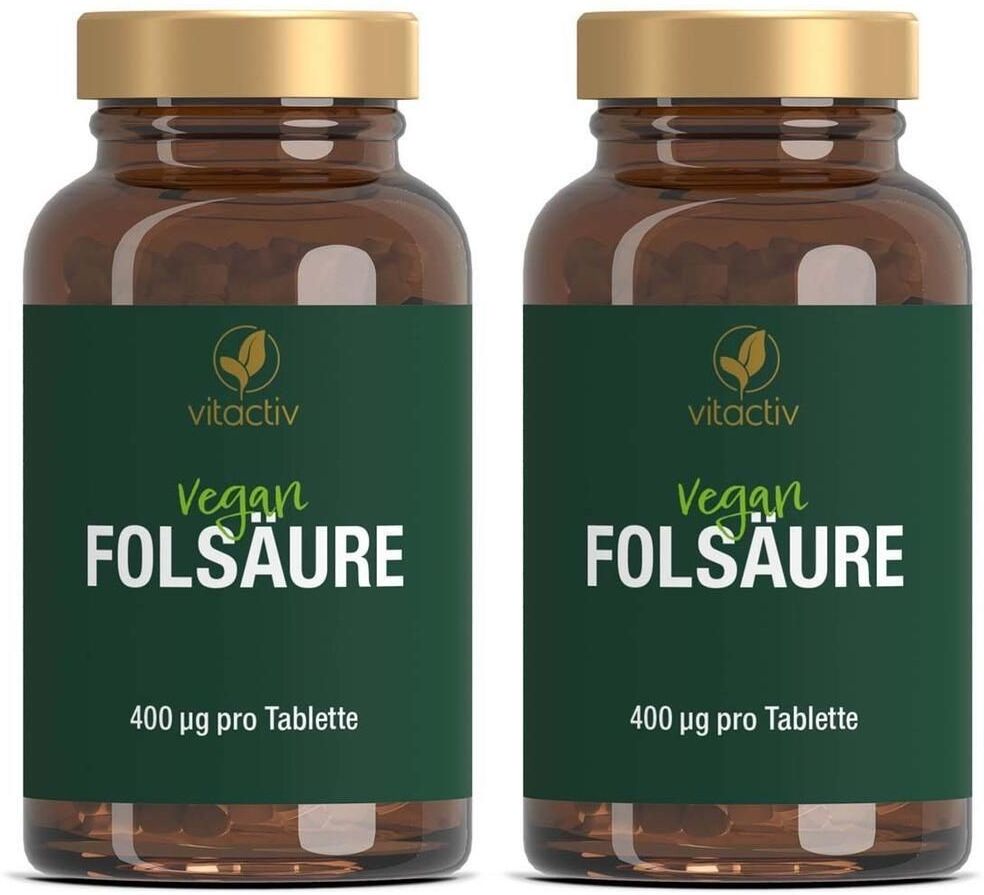 Vitactiv Folsäure Tabletten 2x 2x90 St