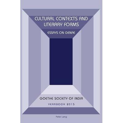 Cultural Contexts and Literary Forms, Taschenbuch von , Peter Lang Group AG, International Academic Publishers, 978-3-0343-1906-5