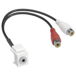Hager Tehalit Cinch-Einbaumodul Keystone 1 St. GMKAUDIO2