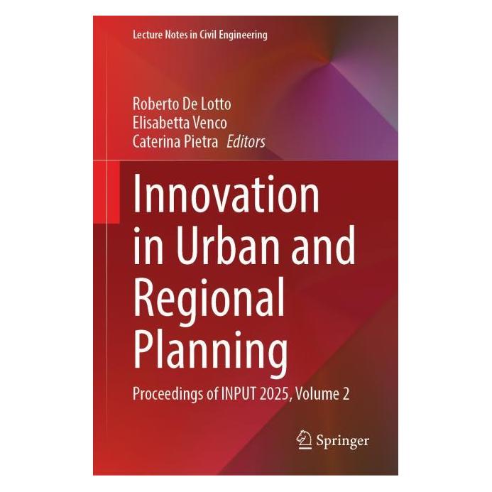 Springer Innovation in Urban and Regional Planning (Englisch, Hardcover, Caterina Pietra, Elisabetta Venco, Roberto De Lotto) (66463841)