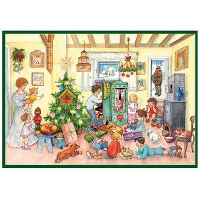 Adventskalender 'Bescherung an Heilig Abend'