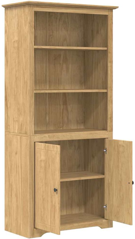 vidaXL Bibliothèque BODO 3 niveaux 82 x 40 x 173 cm Bois d'ingénierie