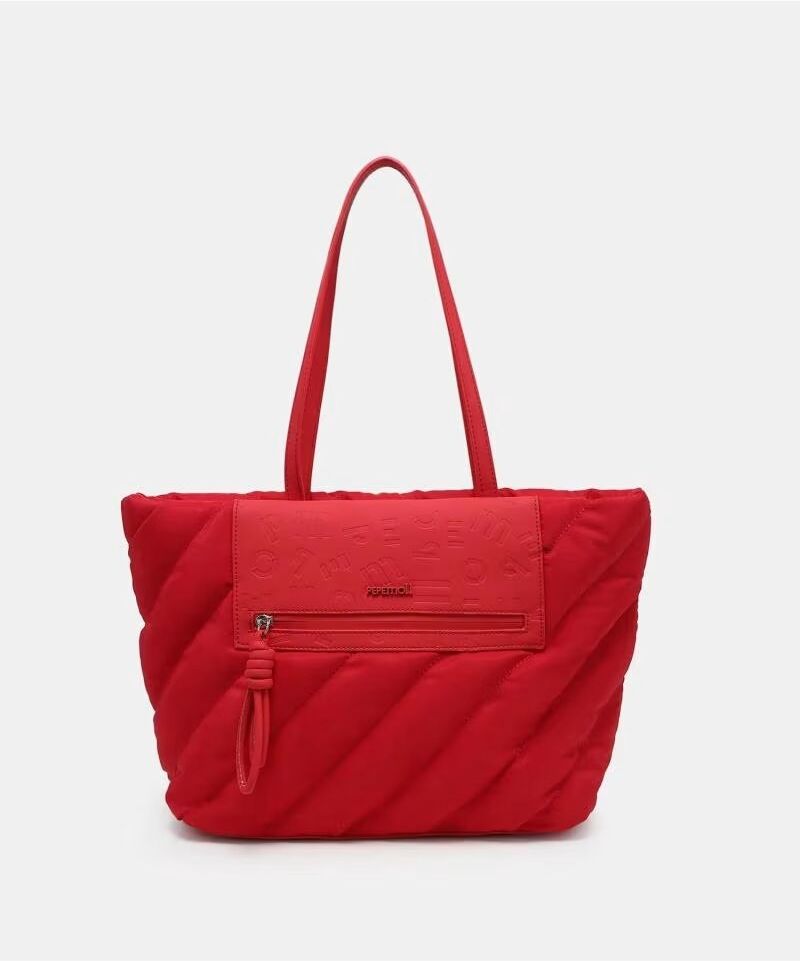 Bolso Tote Acolchado Pepe Moll 261103 Rojo Talla Única Mujer