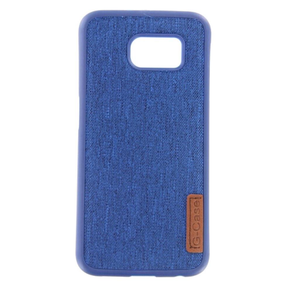 OEM Silicone Case Textile for Samsung S6 blue (Samsung Galaxy S6) (25445356)